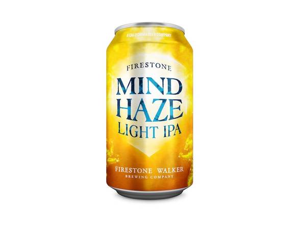 Order Firestone Mind Haze Light IPA - 6x 12oz Cans food online from Prince Liquor store, Torrance on bringmethat.com