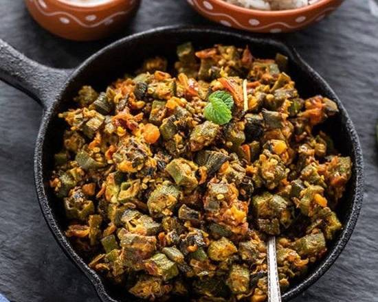 Order Bhindi Masala food online from Rasoi Fusion Indian Cuisine store, Roswell on bringmethat.com