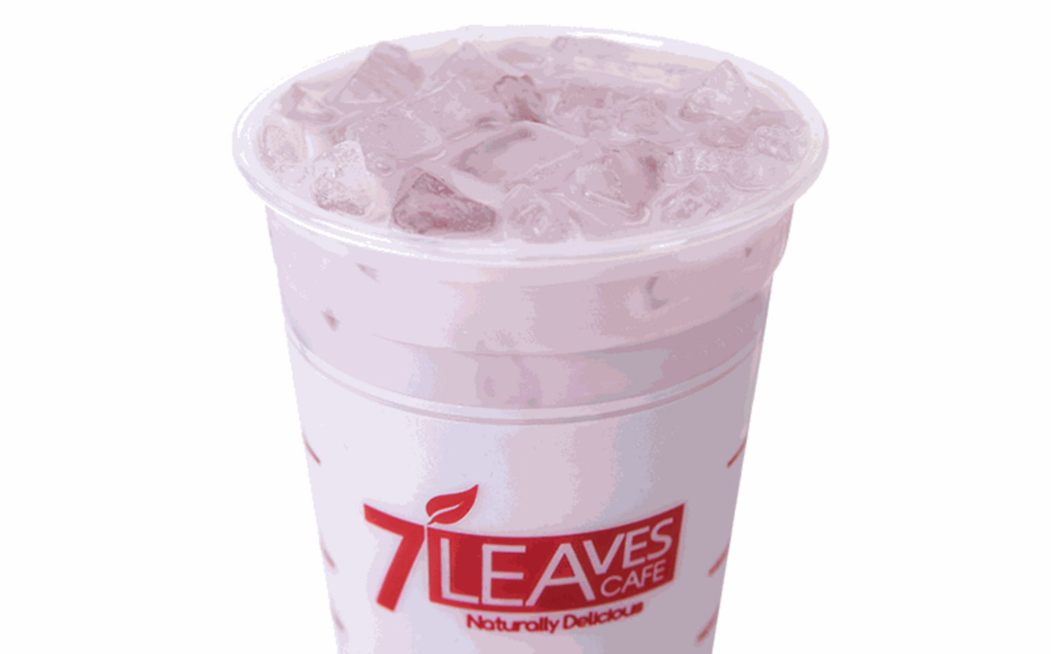 Order Taro Milk Tea food online from 7 Leaves Cafe store, Huntington Beach on bringmethat.com