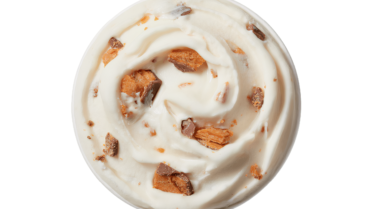 Order Butterfinger® Blizzard® Treat food online from Dairy Queen store, Austin on bringmethat.com