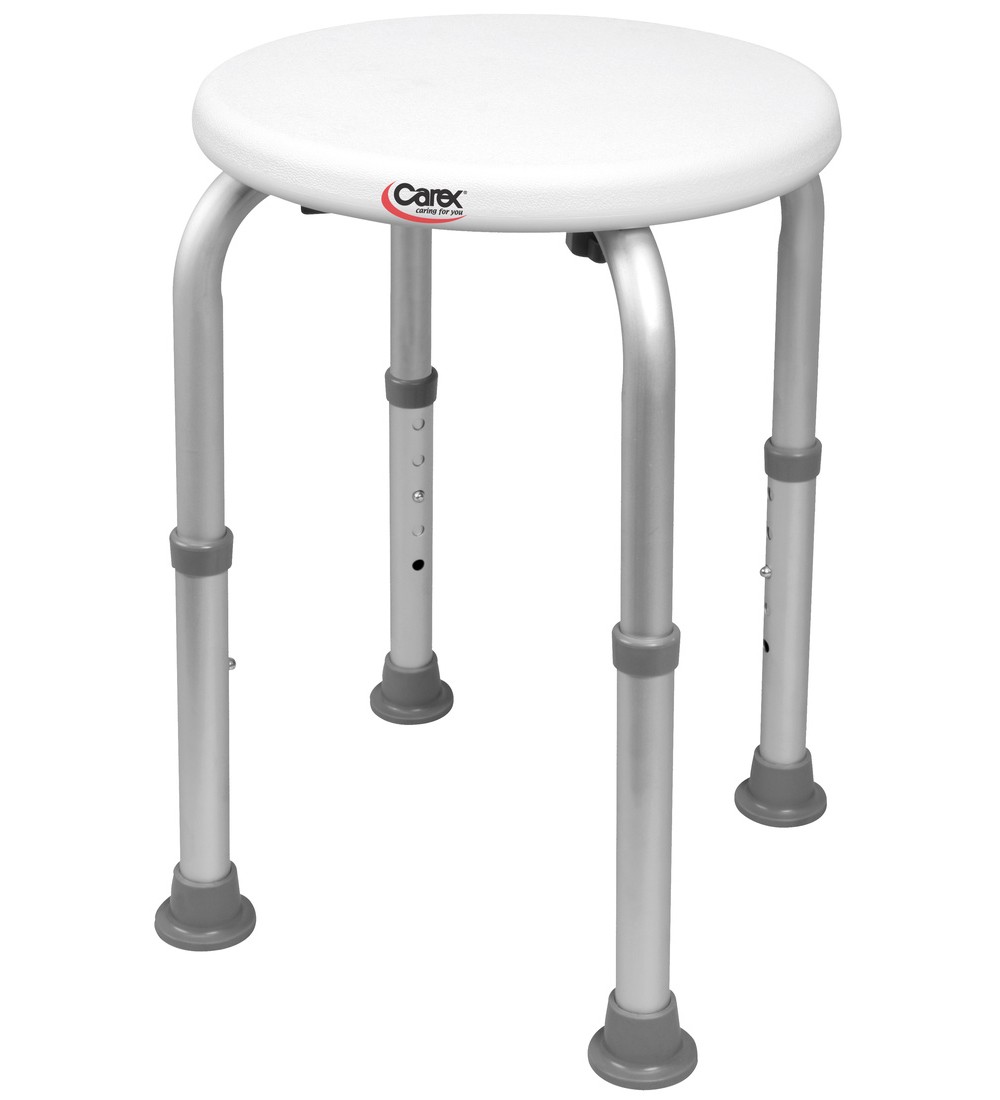 Order Carex Compact Round Shower Stool food online from Rite Aid store, Antelope on bringmethat.com