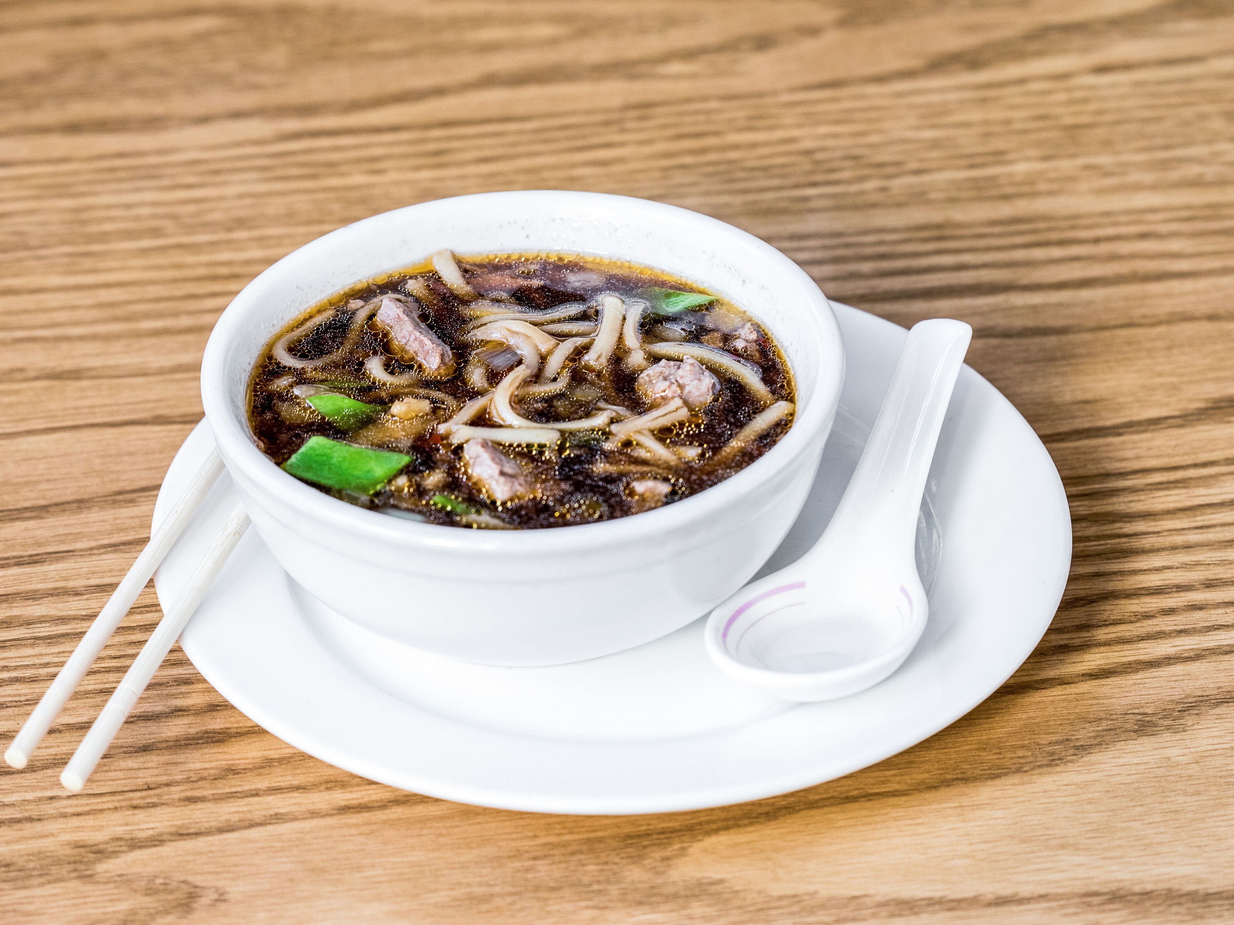 Order Spicy Beef and Noodle Soup food online from China Gourmet store, Cincinnati on bringmethat.com