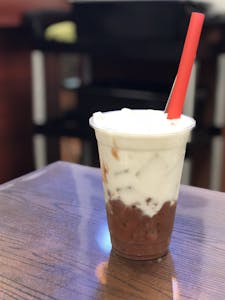 Order 27. Red Bean Ice-椰汁红豆冰 food online from Tasty Cafe Restaurant store, Davie on bringmethat.com