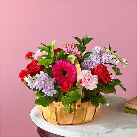 Order Pink Picnic Basket food online from ProFlowers store, SWANNANOA on bringmethat.com