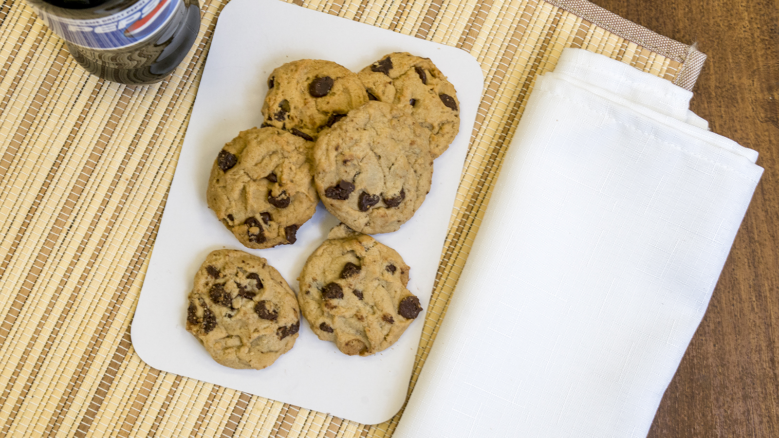 Order Six Chocolate Chip Cookies food online from Vocelli Pizza store, Arlington on bringmethat.com