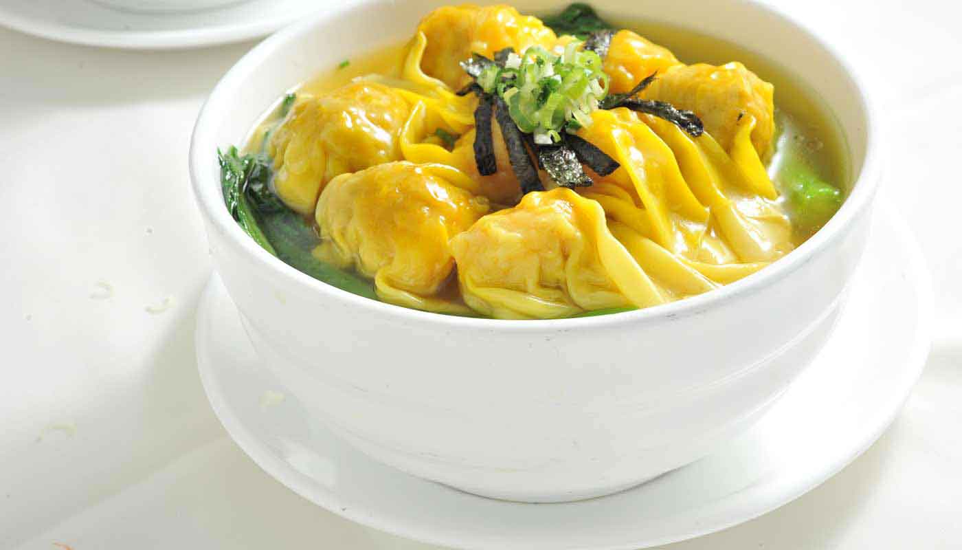 Order D14. Wonton Soup (凈雲吞) food online from Happy Harbor Cuisine store, Alhambra on bringmethat.com