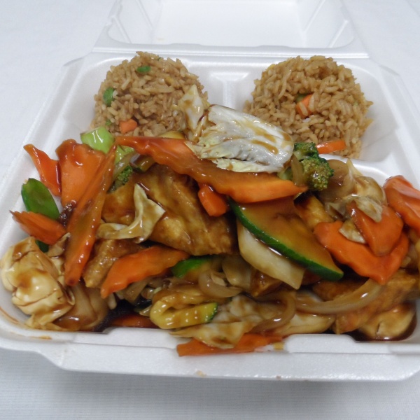 Order 142. Vegetable Delight food online from Oriental Express store, Old Forge on bringmethat.com