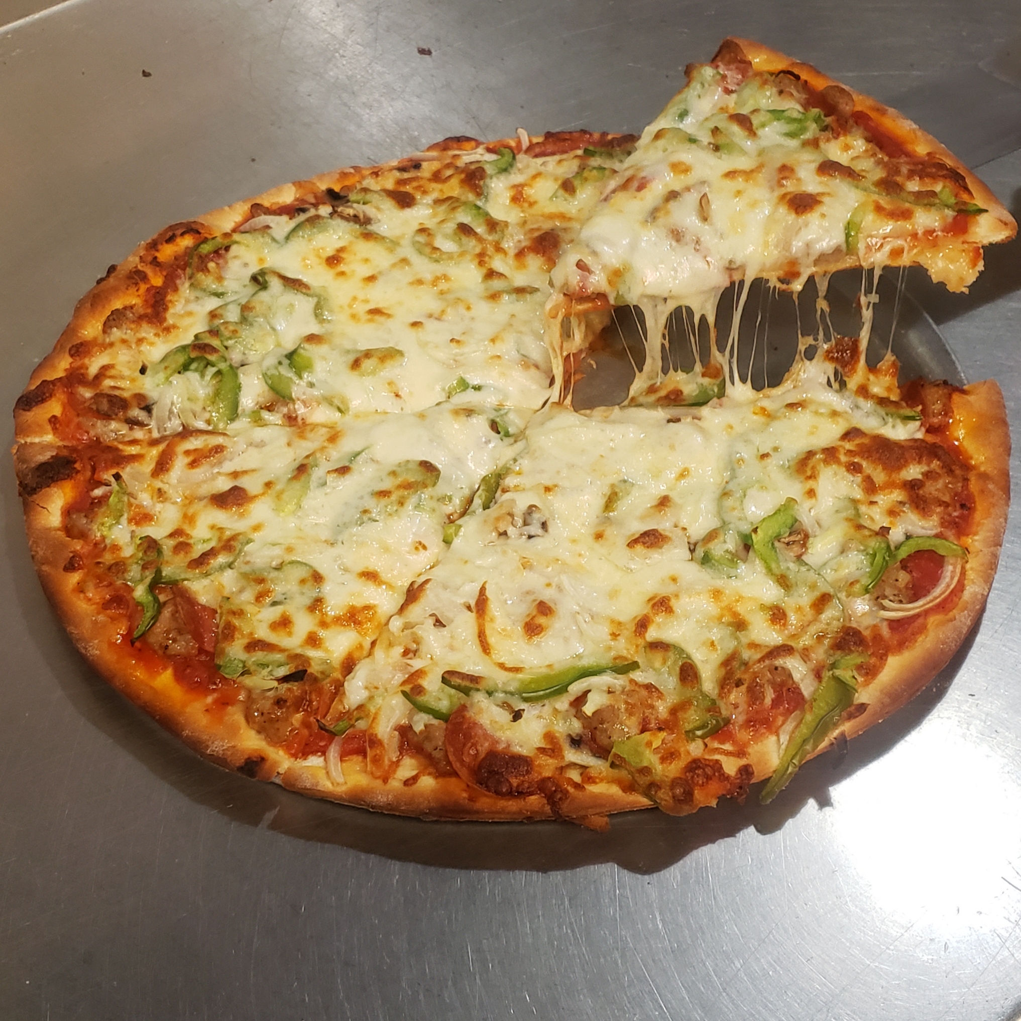 Order Pappanino Special Pizza food online from Village Pizza store, Chicago on bringmethat.com
