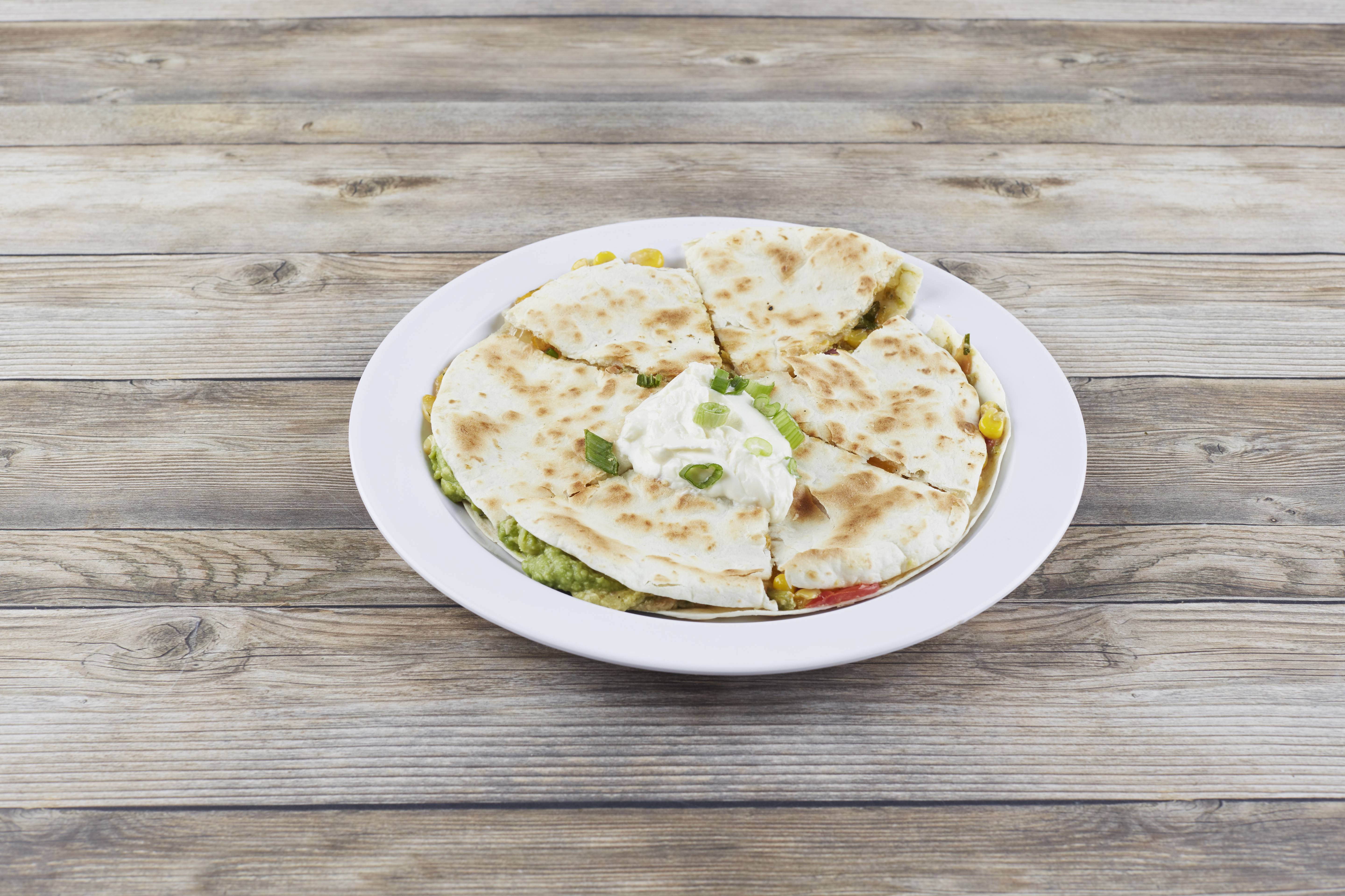 Order Avocado and Corn Quesadilla food online from Fiddler's Elbow store, Salt Lake City on bringmethat.com