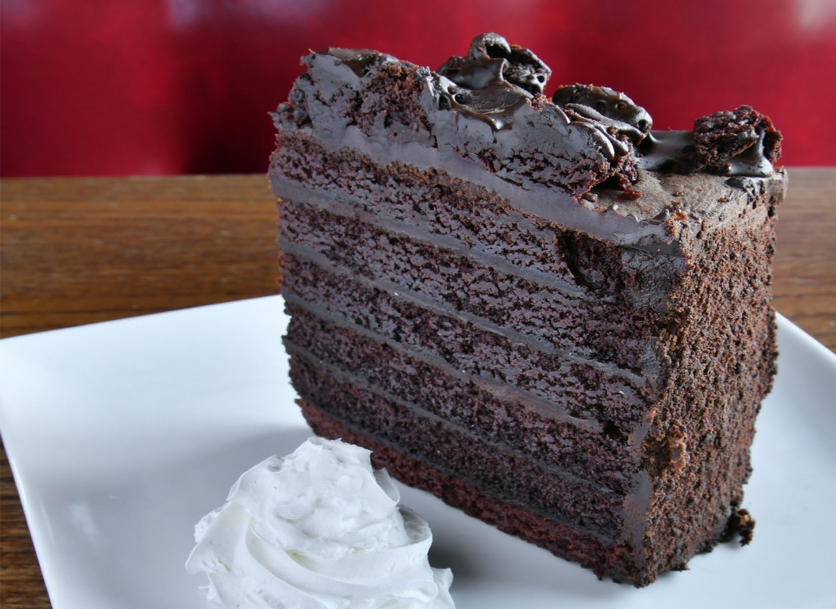 Order 6-Layer Black-Out Cake food online from Maggie Mcfly's store, Southbury on bringmethat.com