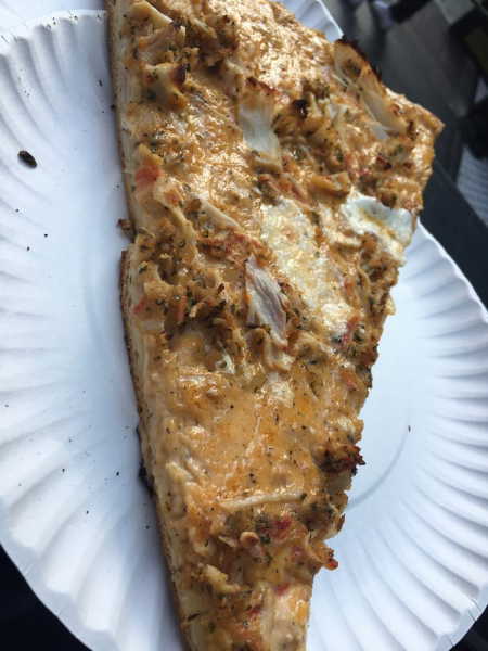 Order Slice of Crab Pizza food online from Artichoke Basille's Pizza store, New York on bringmethat.com
