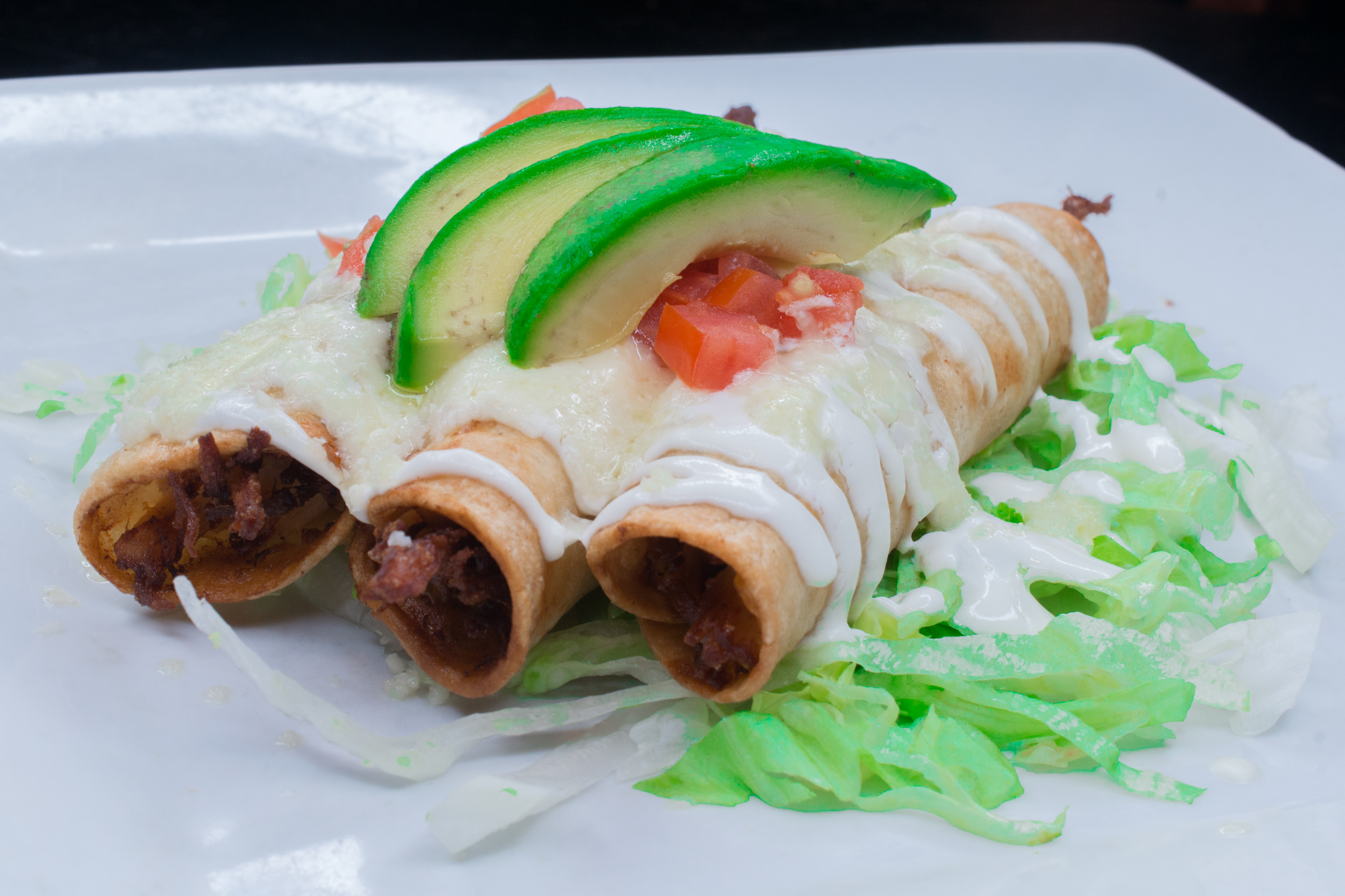 Order Flautas food online from Little Mexican Cafe store, New Rochelle on bringmethat.com