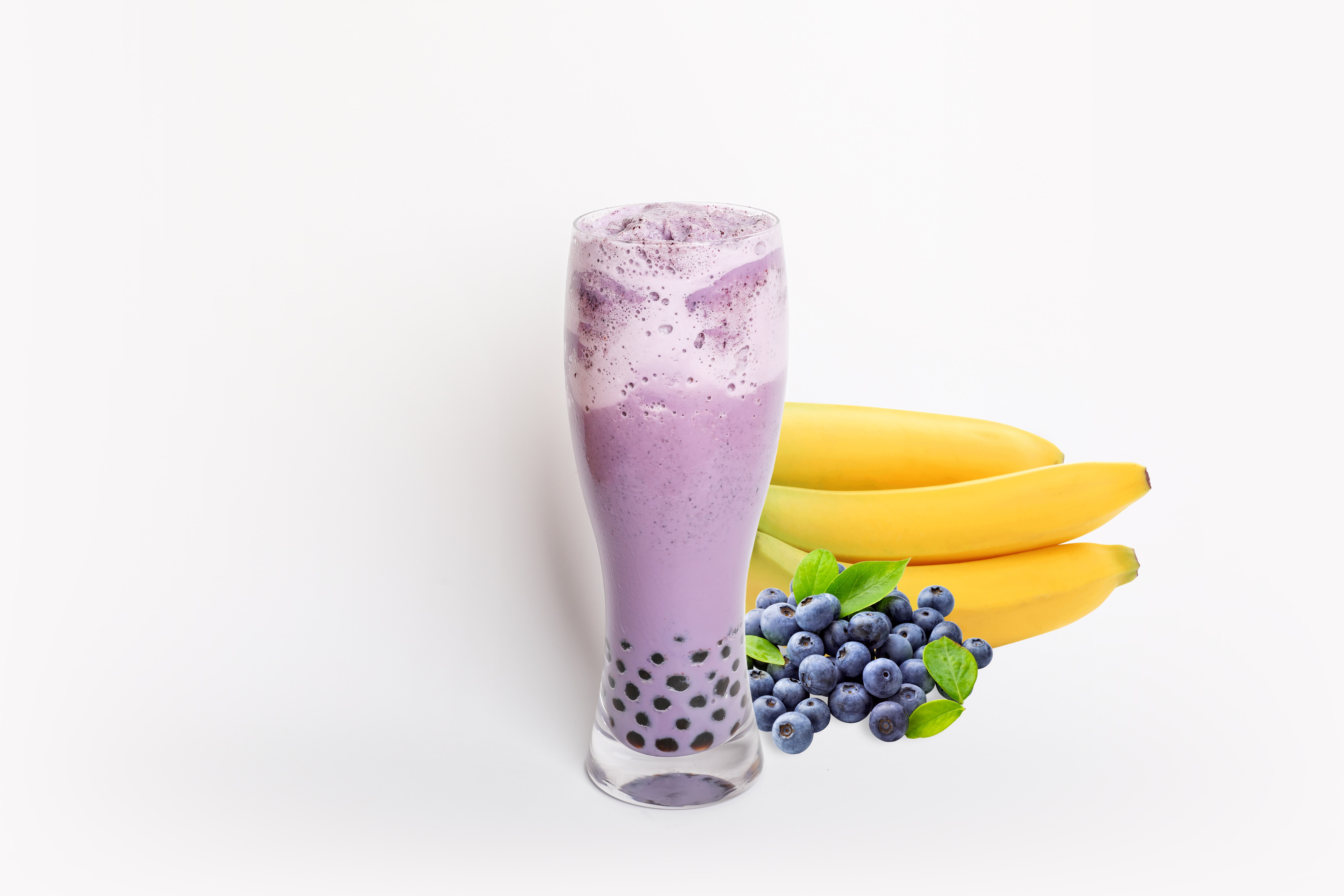 Order Banana Blueberry Smoothie food online from Dc Cafe Donuts store, Reseda on bringmethat.com