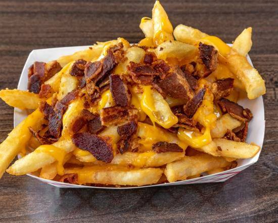 Order Bacon Cheese Fries food online from Corleones Philly Steaks store, Phoenix on bringmethat.com