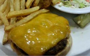 Order Chili Cheese Burger food online from Cafe 50's (west la) store, Los Angeles on bringmethat.com