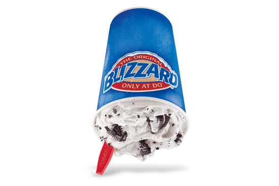 Order OREO® Cookies Blizzard® Treat food online from Dairy Queen store, League City on bringmethat.com