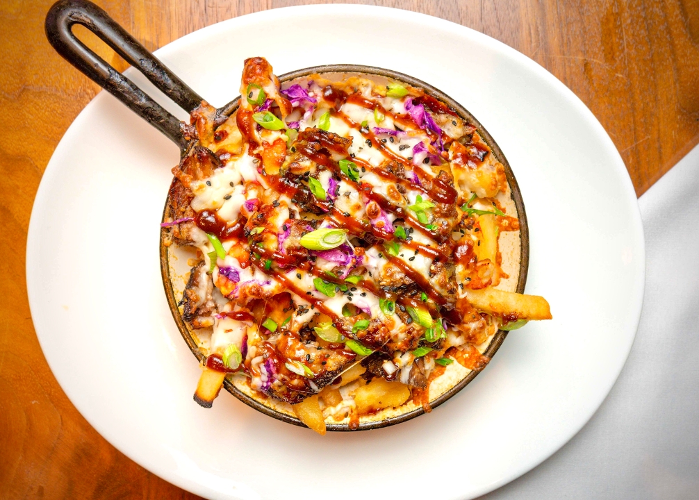 Order Kimchi Fries food online from Amelia's Bistro store, Jersey City on bringmethat.com