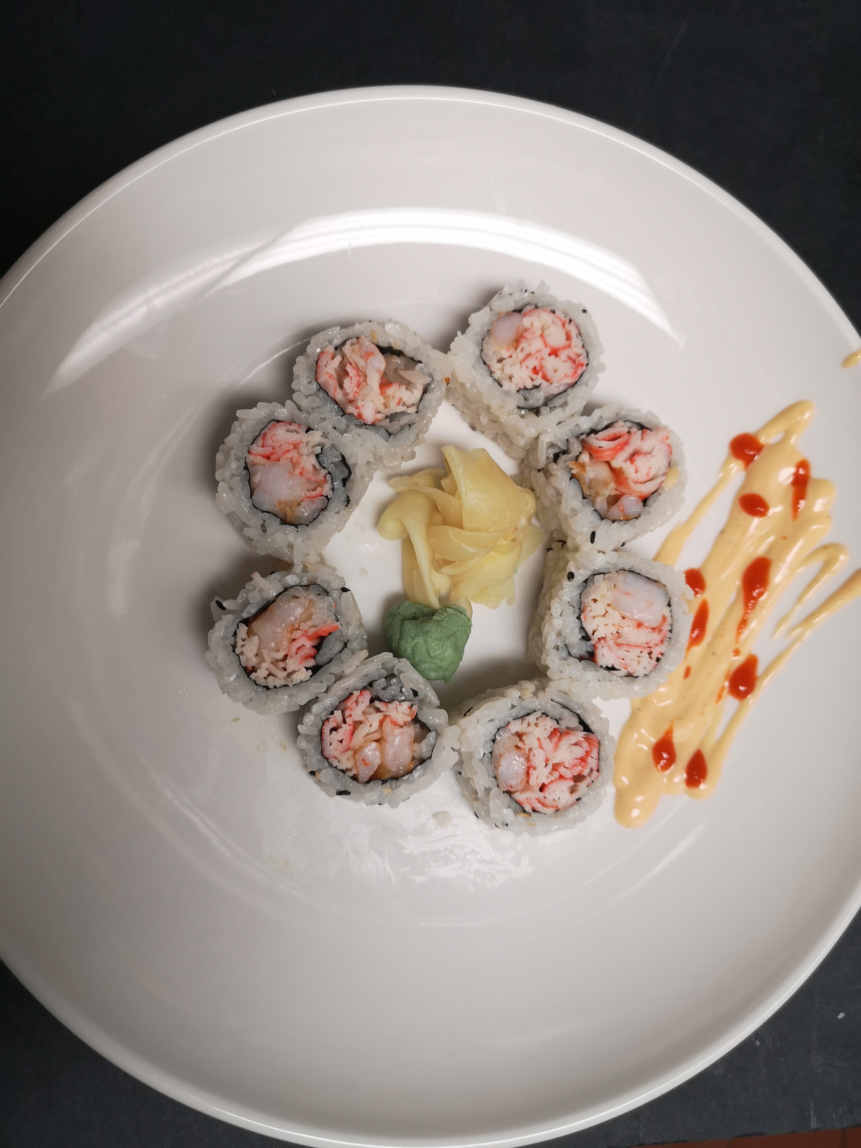 Order Spicy Crab and Shrimp Roll food online from Hibachi Express store, Brandywine on bringmethat.com
