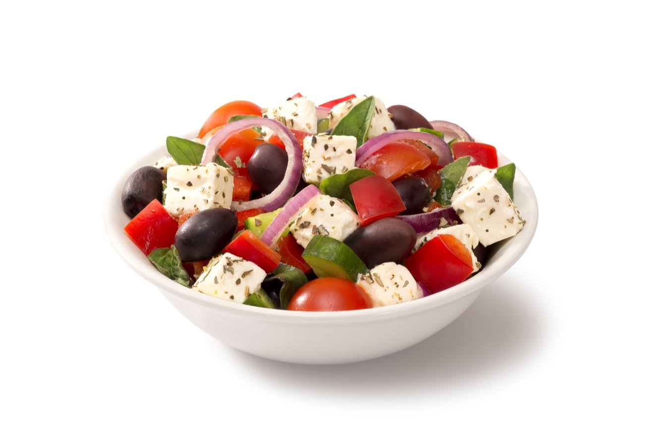 Order Greek It Up Salad food online from Vegan Blvd store, San Francisco on bringmethat.com