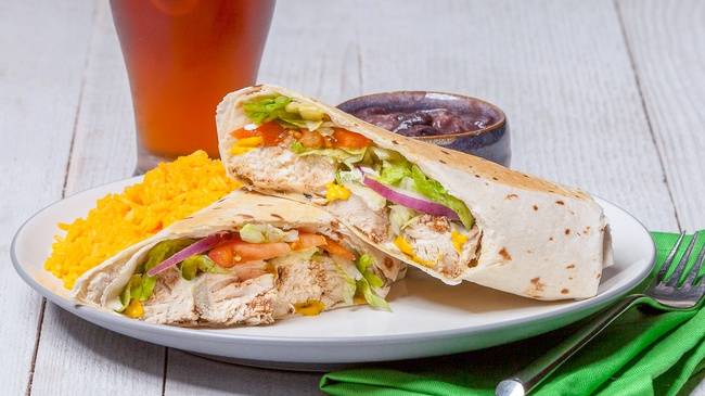 Order Jerk Chicken Wrap food online from Papi Cuban store, Kennesaw on bringmethat.com