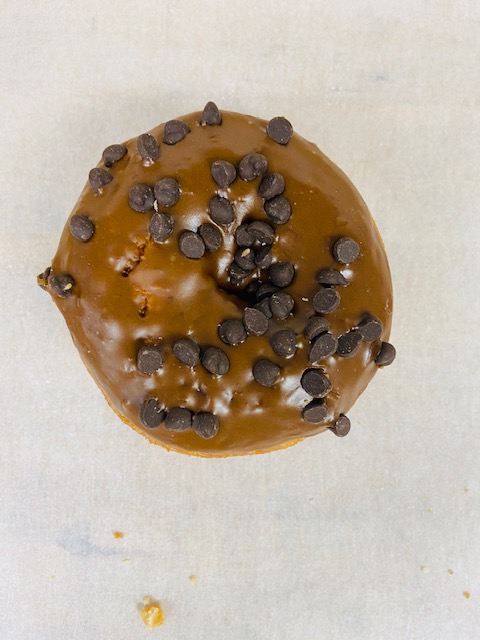 Order Chocolate Chip Cake food online from Highland Donuts store, Bakersfield on bringmethat.com