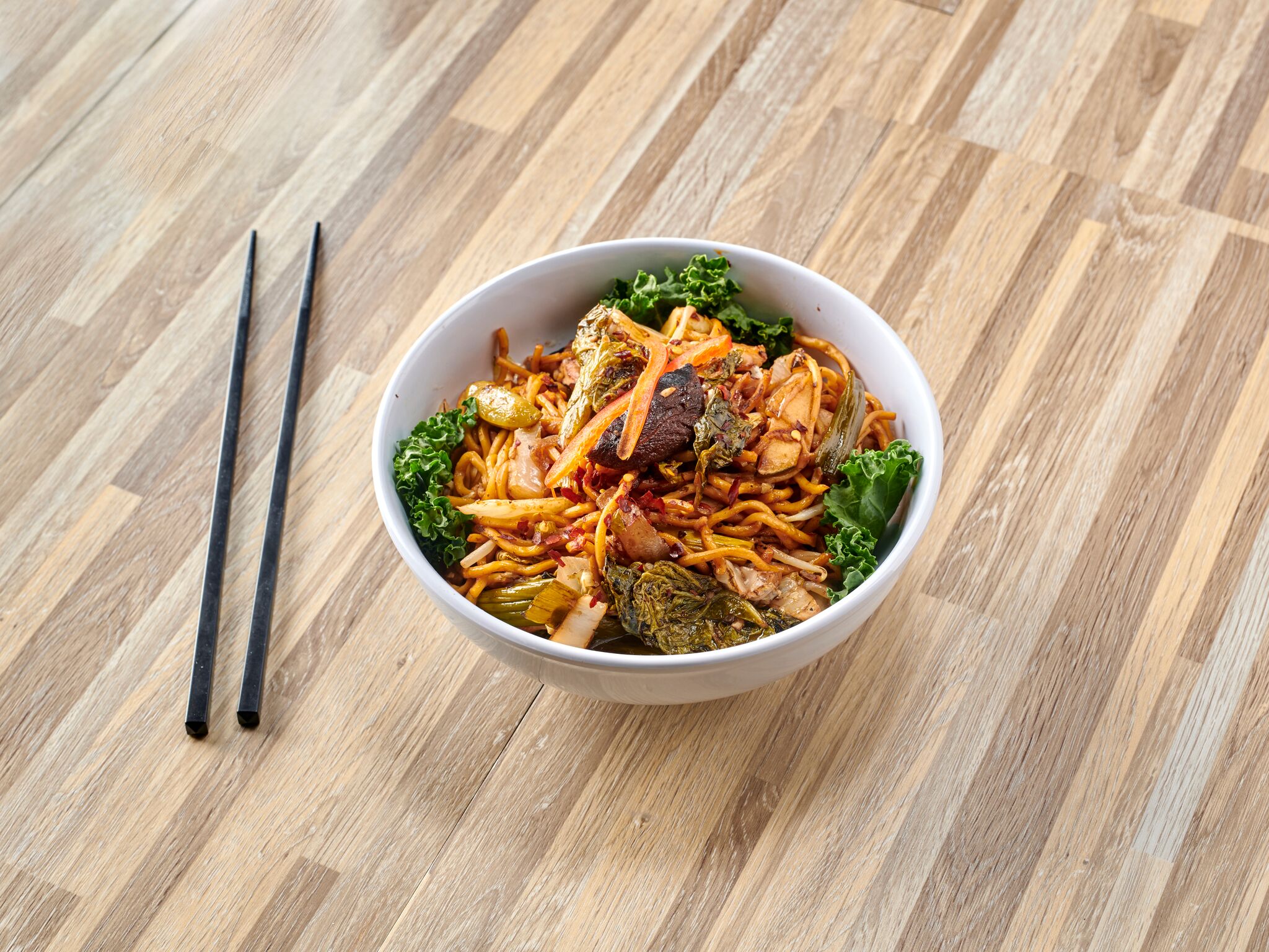 Order Lo Mein Noodles food online from Asiana Cafe store, Greenwich on bringmethat.com