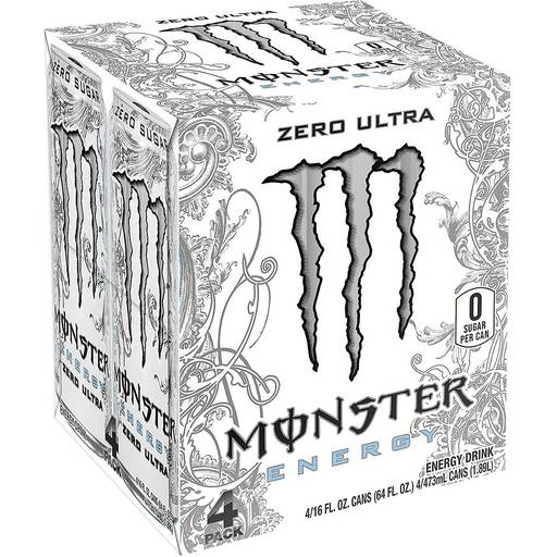 Order Monster Zero Ultra (4PK 16 OZ) 109391 food online from BevMo! store, Greenbrae on bringmethat.com