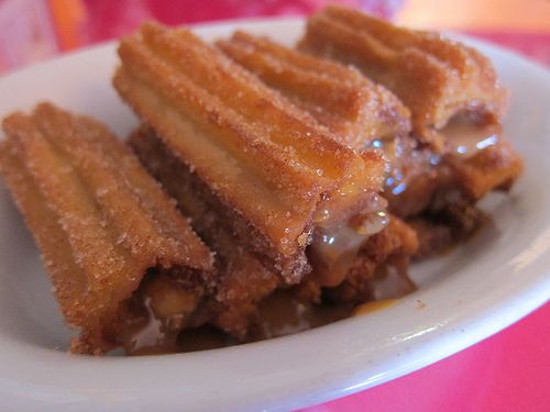 Order Churros (8 Piece) food online from 2 for 1 Pizza on Broadway store, Los Angeles on bringmethat.com