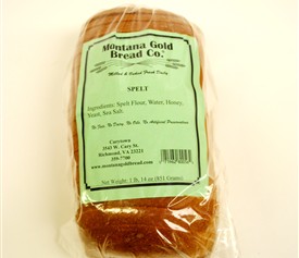 Order Spelt Bread food online from Montana Gold Bread Co. store, Richmond on bringmethat.com