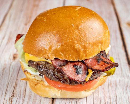 Order Bacon Cheeseburger food online from BURGERS by Kali store, Brentwood on bringmethat.com