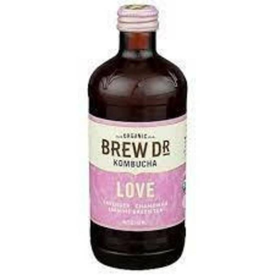 Order Brew Dr Organic Kombucha - Love 14 oz food online from IV Deli Mart store, Goleta on bringmethat.com
