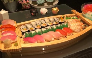 Order Sushi and Sashimi Dinner  food online from Volcano Asian Cuisine store, Burlington on bringmethat.com