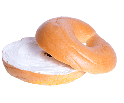 Order Bagel with Cream Cheese food online from Flavors Nyc store, New York on bringmethat.com