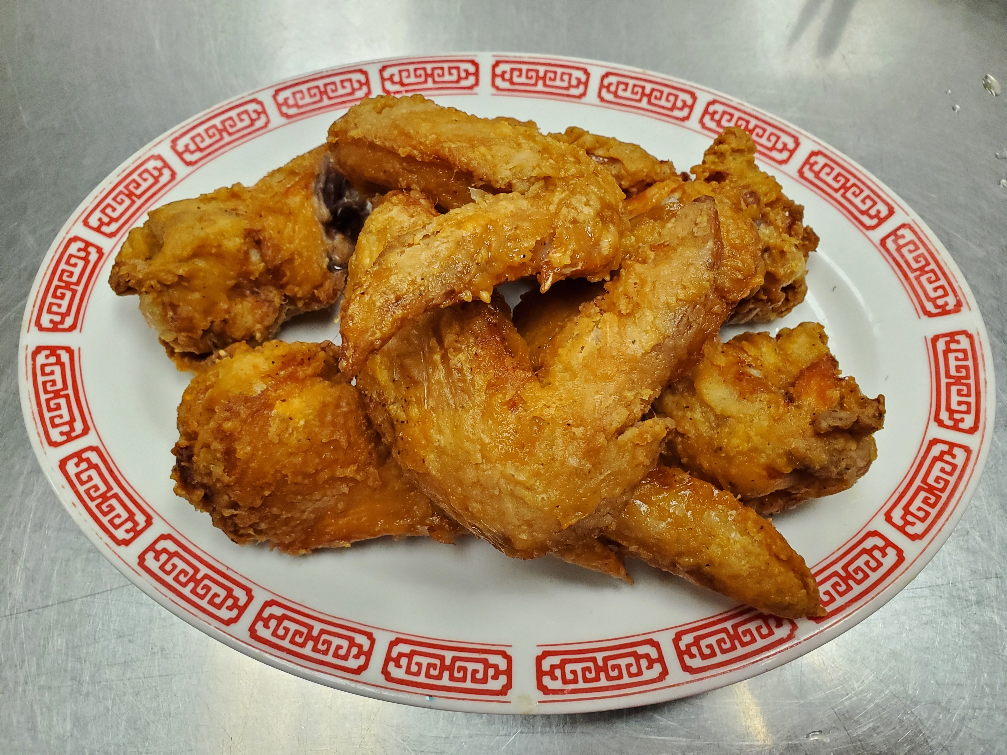 Order 23. Fried Chicken Wings food online from Great Wall Chinese Restaurant store, Frederick on bringmethat.com