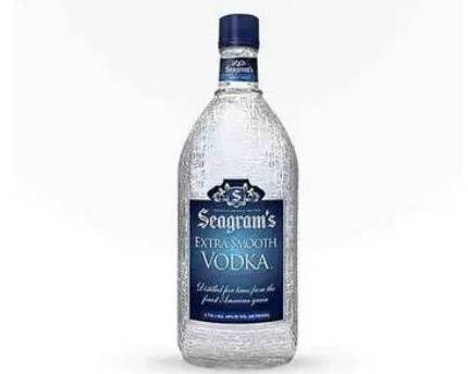 Order Seagram's Extra Smooth, 1.75L vodka (40.0% ABV) food online from Cold Spring Liquor store, Liberty Hill on bringmethat.com