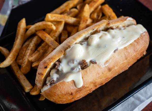 Order Cheese Steak Sandwich food online from Summits Wayside Tavern store, Snellville on bringmethat.com