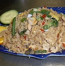 Order 58A. Basil Fried Rice food online from Thai House store, Columbus on bringmethat.com