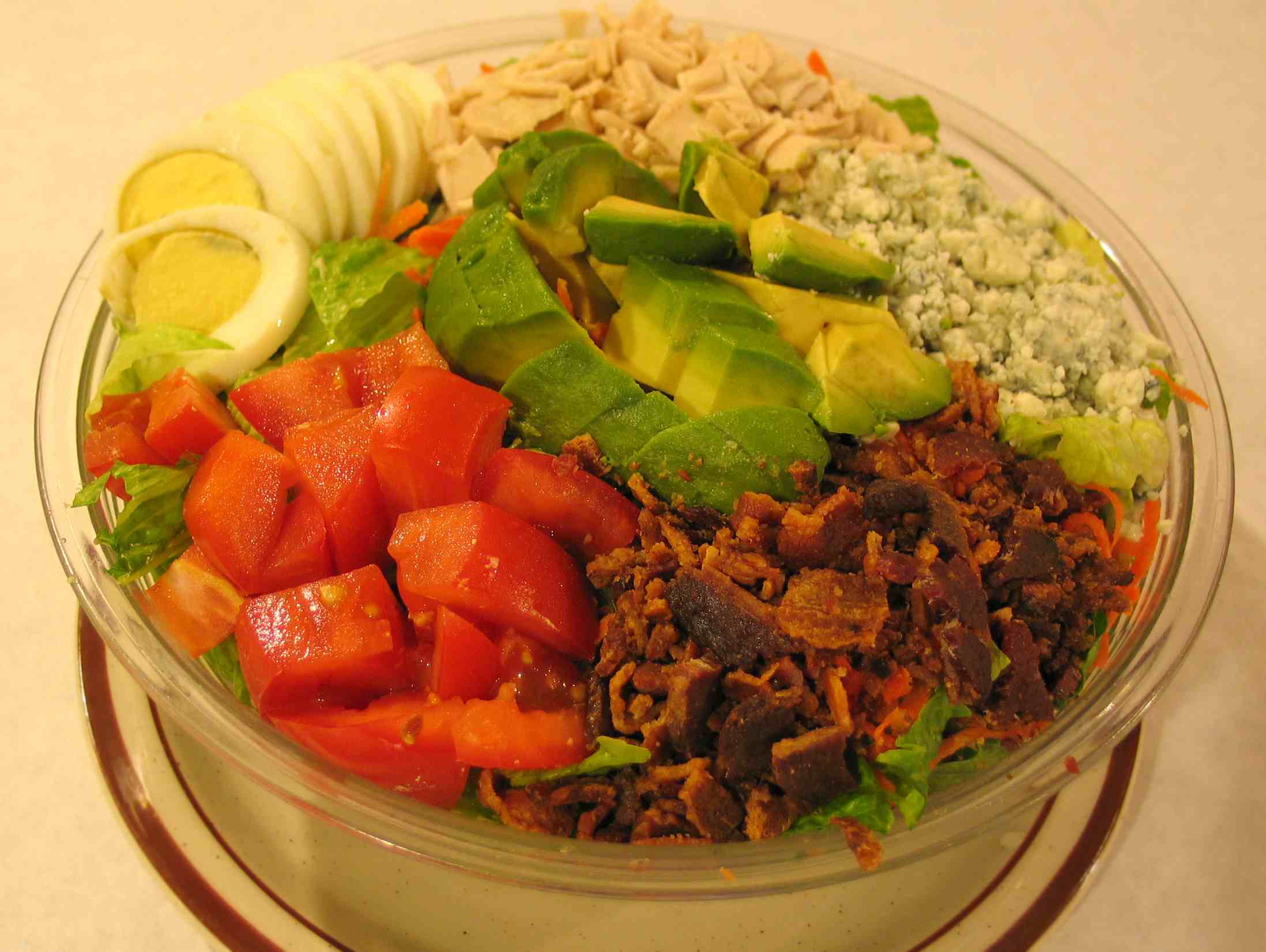 Order Cobb Salad food online from Canter Deli store, Los Angeles on bringmethat.com