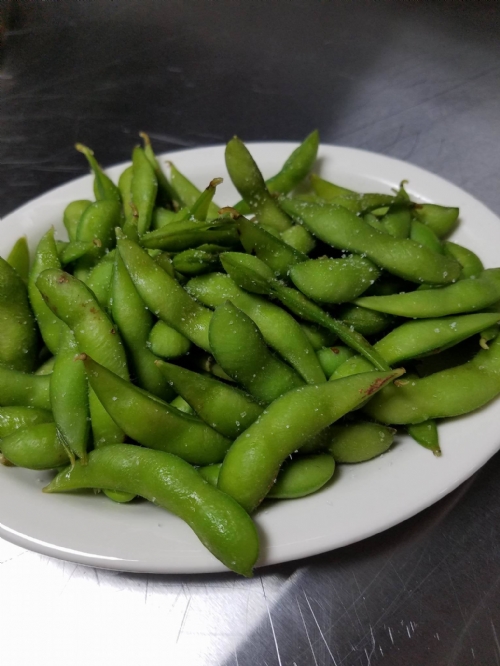 Order Edamame food online from China Island Asian Grill store, Flower Mound on bringmethat.com