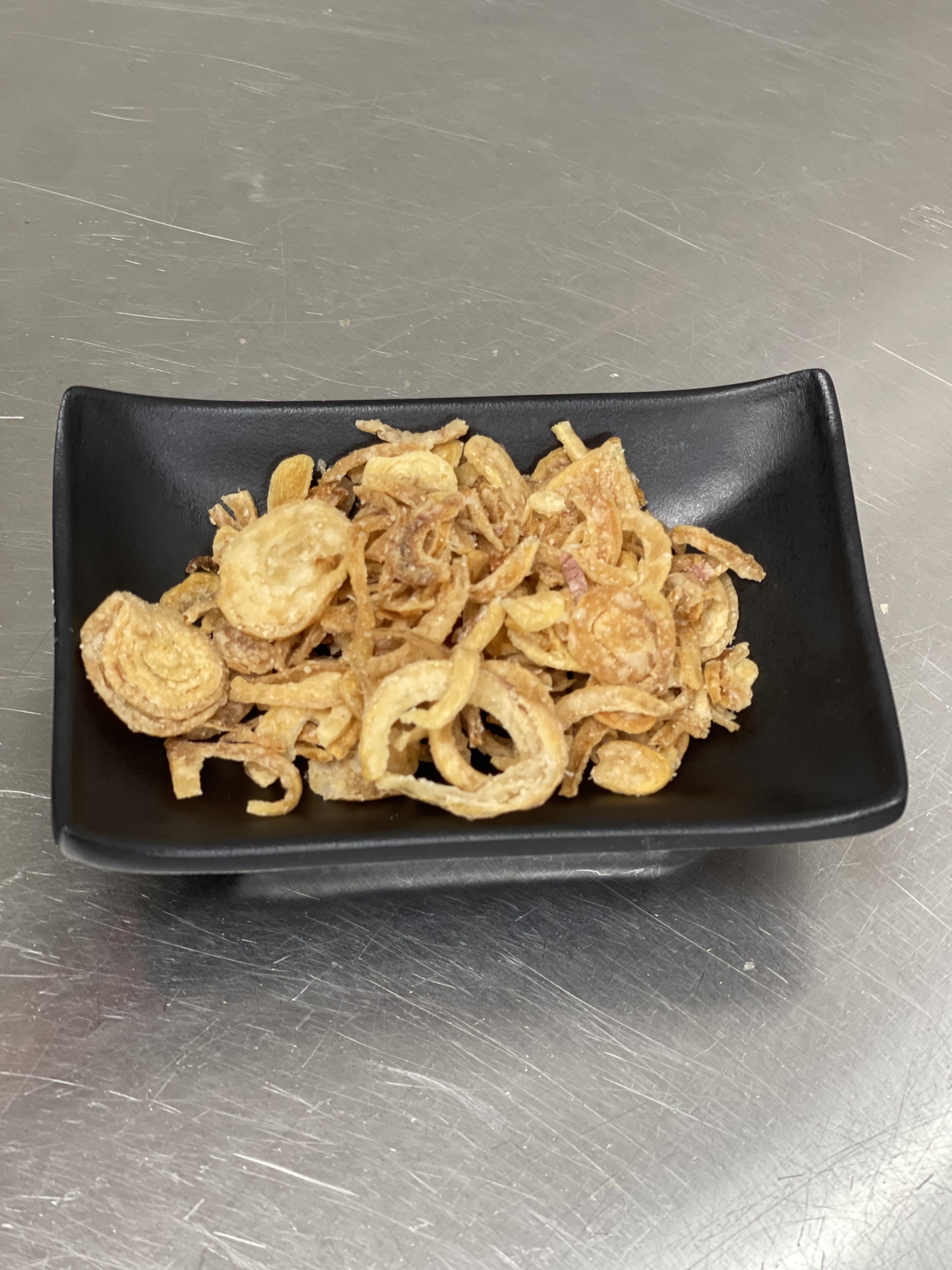 Order T18 Fried Onions food online from Sudooku Ramen store, Naperville on bringmethat.com