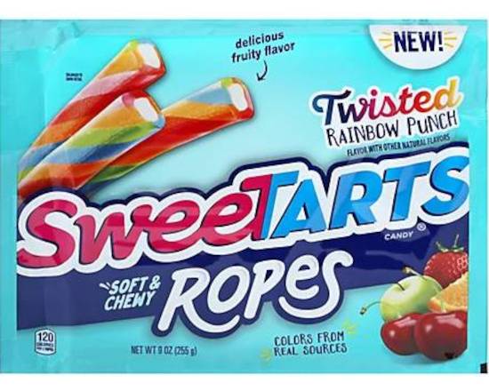 Order Sweetarts Ropes Twisted Rainbow Punch  food online from Pit Stop Liquor Mart store, El Monte on bringmethat.com