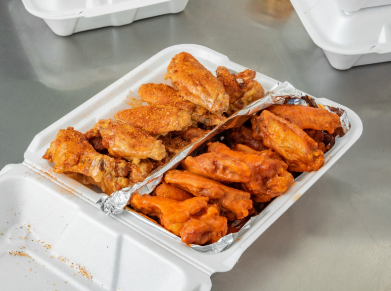 Order 50 Piece Wing  food online from Mix Grill and Wings store, Charlotte on bringmethat.com