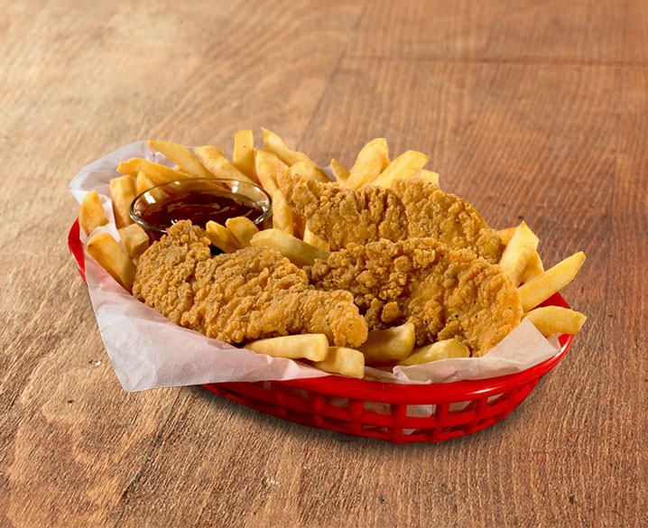 Order Chicken Tender Basket food online from Liberty Bar & Poutinerie store, Pontiac, MI on bringmethat.com