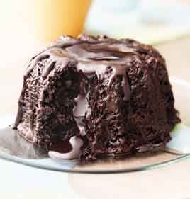 Order Molten Chocolate Lava Cake food online from Paninis Brunswick store, Brunswick on bringmethat.com