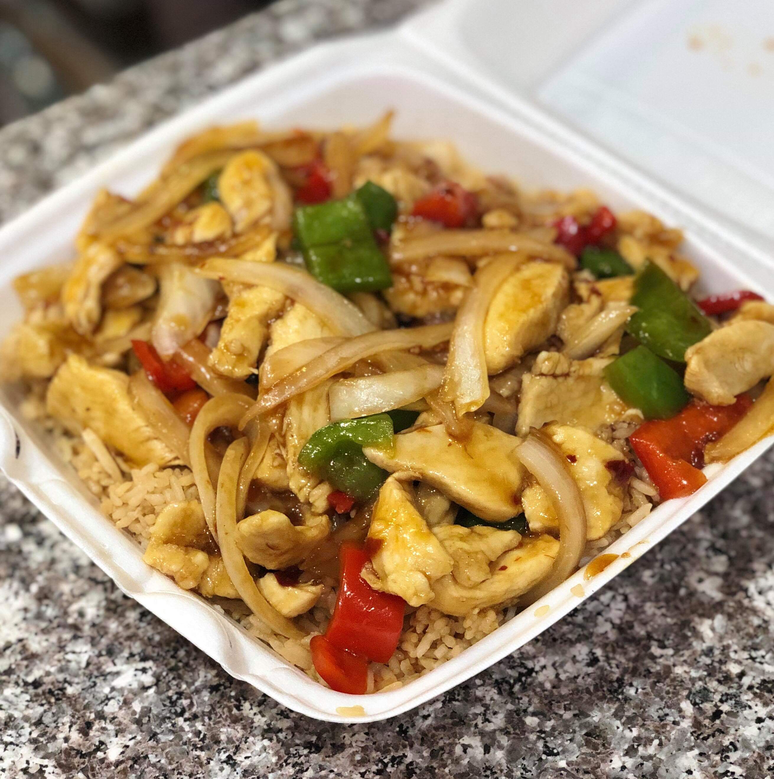 Order 25. Spicy Chicken Daily Meal food online from Rotasu Hibachi store, Cleveland on bringmethat.com