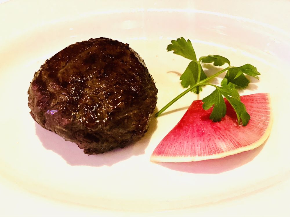 Order Angus Filet Mignon (8oz) food online from Greystone The Steakhouse store, San Diego on bringmethat.com