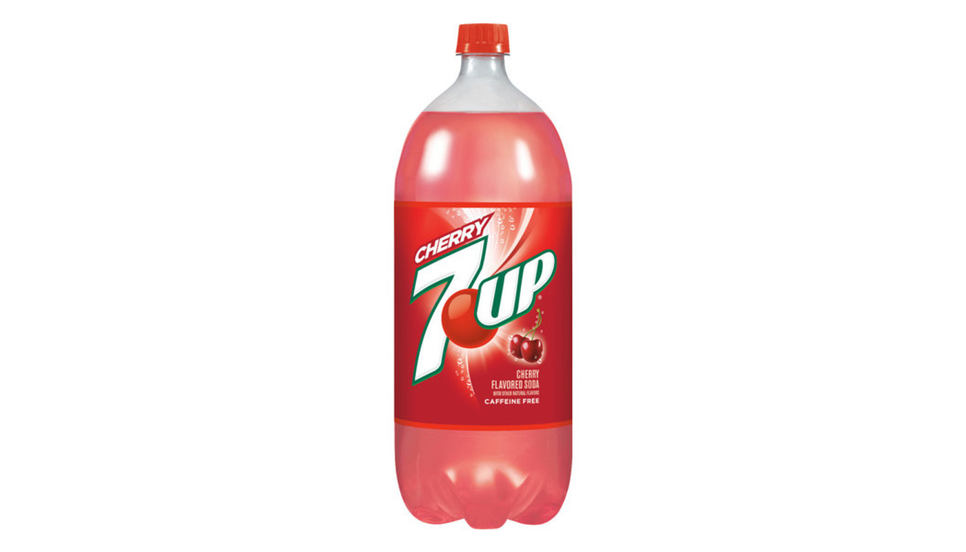 Order Cherry 7 Up Cherry Soda Antioxidant 20 oz Bottle food online from Circus Liquor store, Los Angeles on bringmethat.com