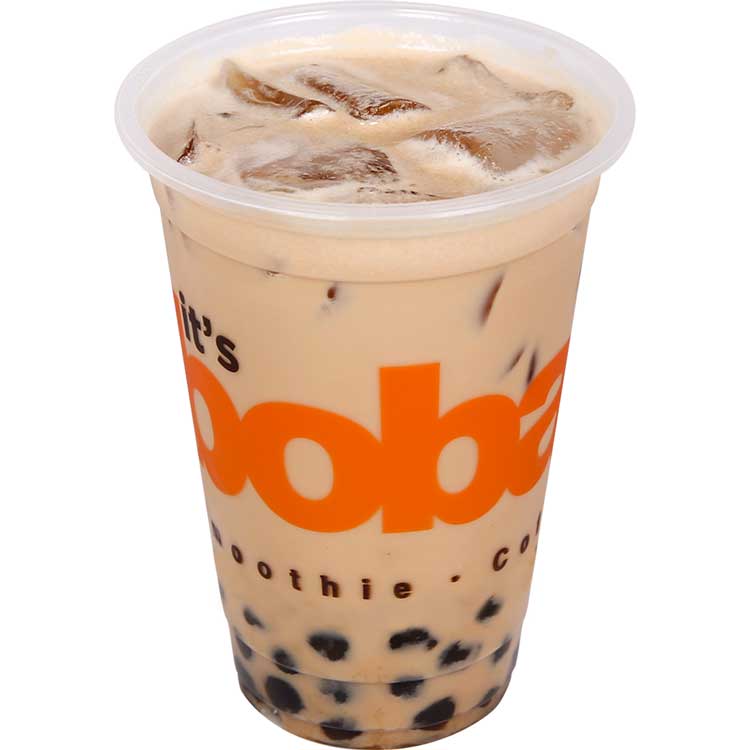Order Almond Milk Tea food online from Boba Time store, Buena Park on bringmethat.com