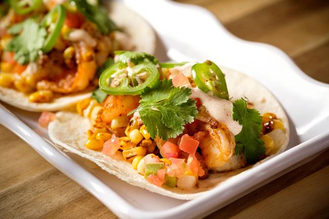 Order Shrimp Taco food online from Chickie & Pete Cafe store, Philadelphia on bringmethat.com