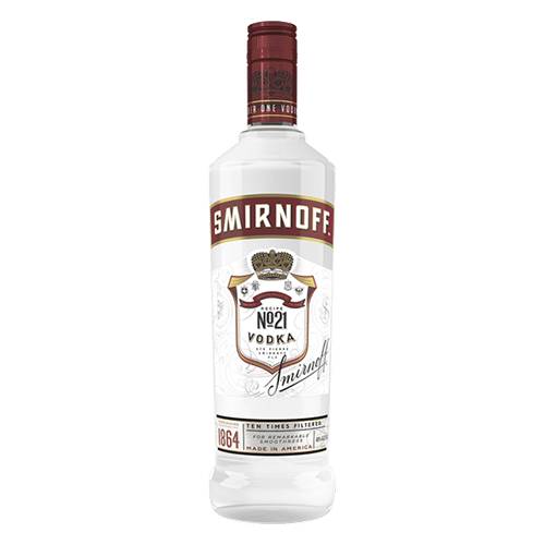 Order Smirnoff Vodka - 750ml/Single food online from Bottle Shop & Spirits store, Los Alamitos on bringmethat.com